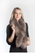 Authentic Crystal fox fur scarf